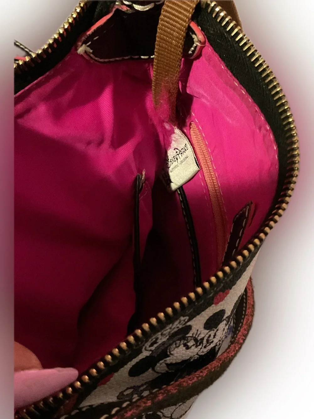 Dooney & Bourke X Disney Retired Sweethearts Mickey & Minnie Crossbody